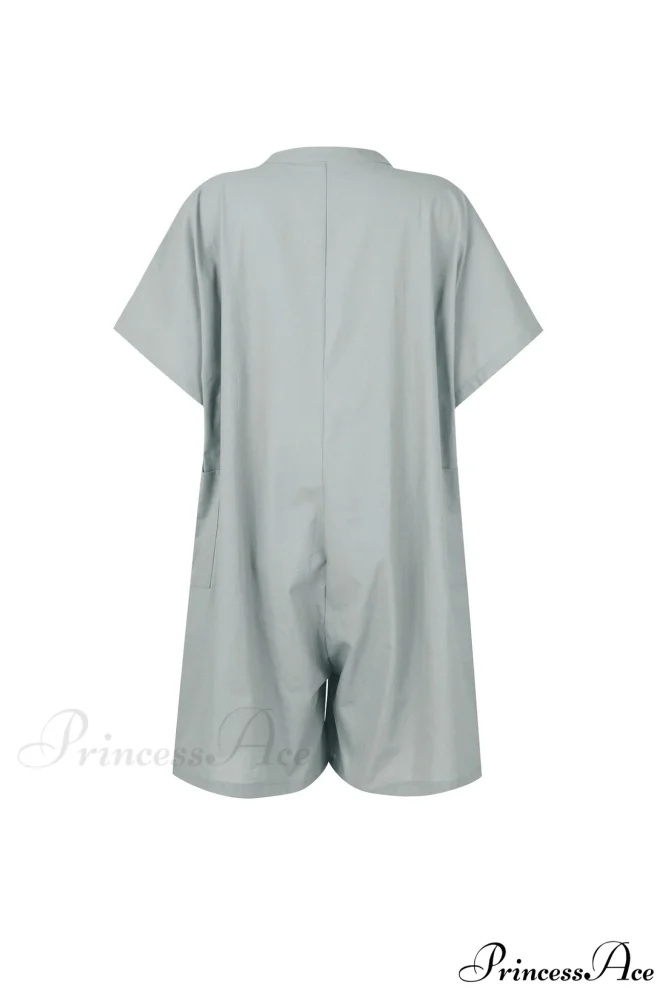 Pocketed Loose Rompers - Image 15