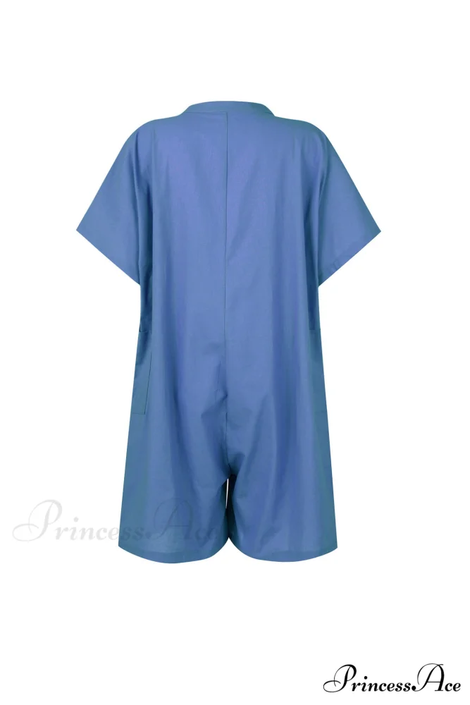 Pocketed Loose Rompers - Image 18