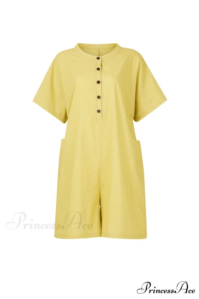 Pocketed Loose Rompers - Image 2