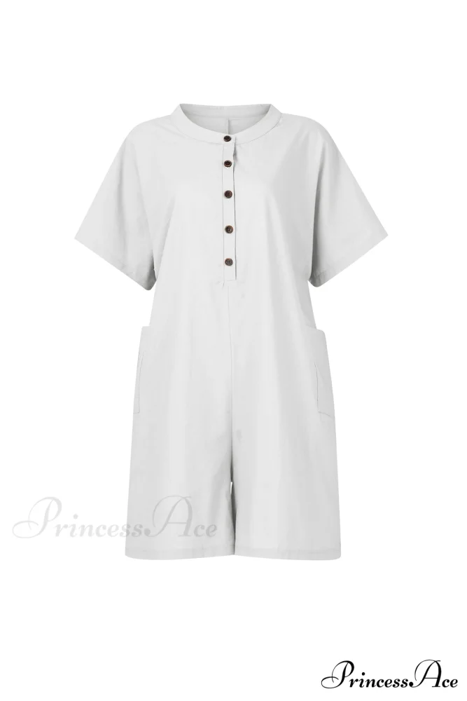 Pocketed Loose Rompers - Image 5