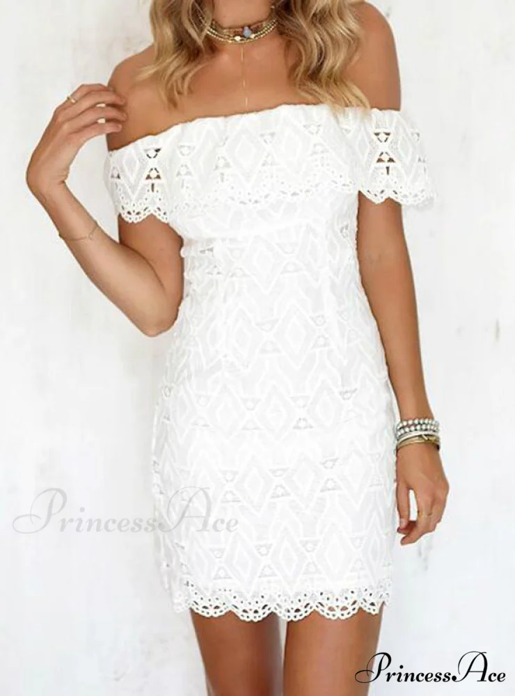 Off The Shoulder Women's Wedding Party Dress