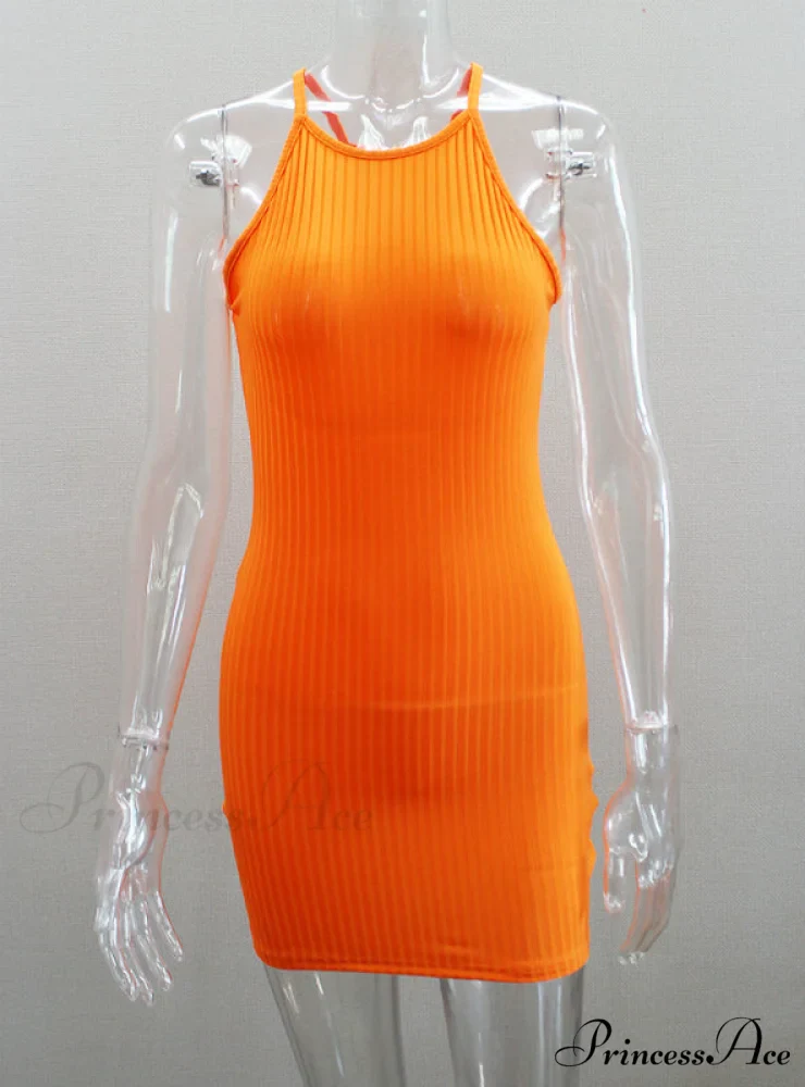 Black Sleeveless Bodycon Dress for Women - Image 4