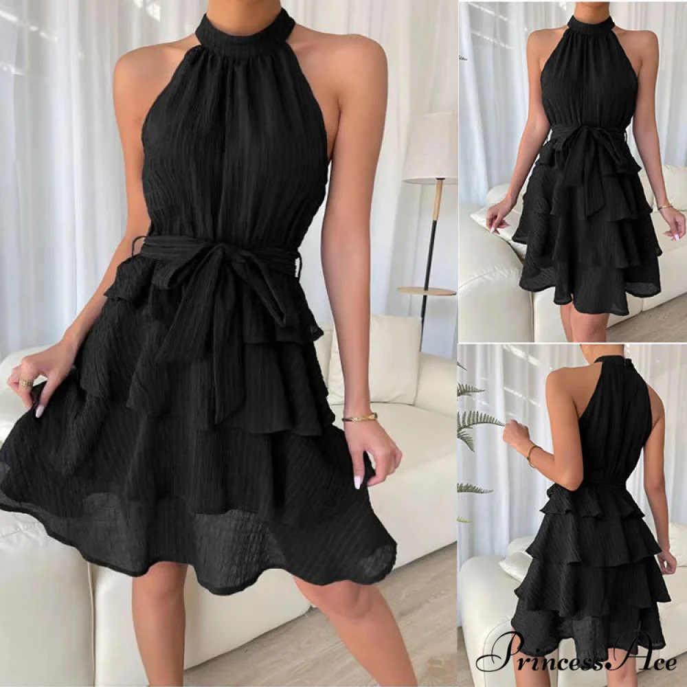 Sleeveless Ruffled Dress - Image 5