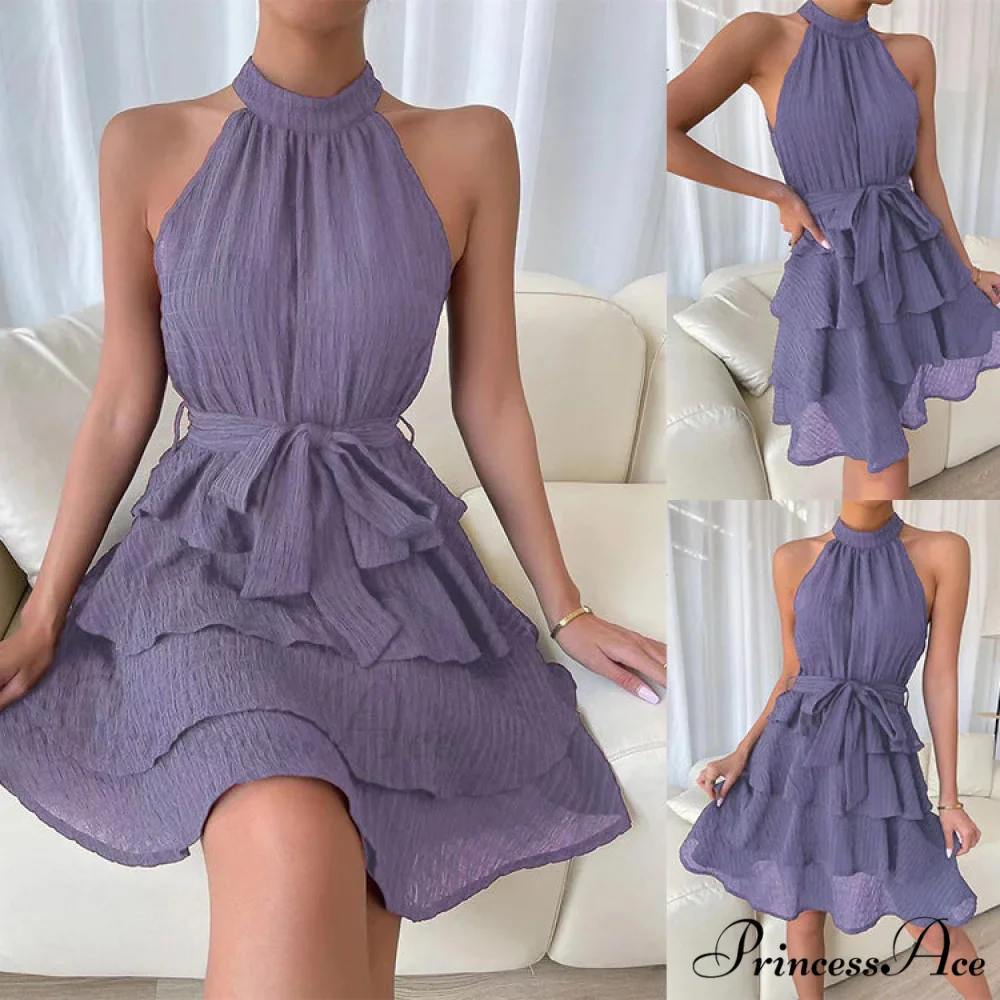 Sleeveless Ruffled Dress - Image 6