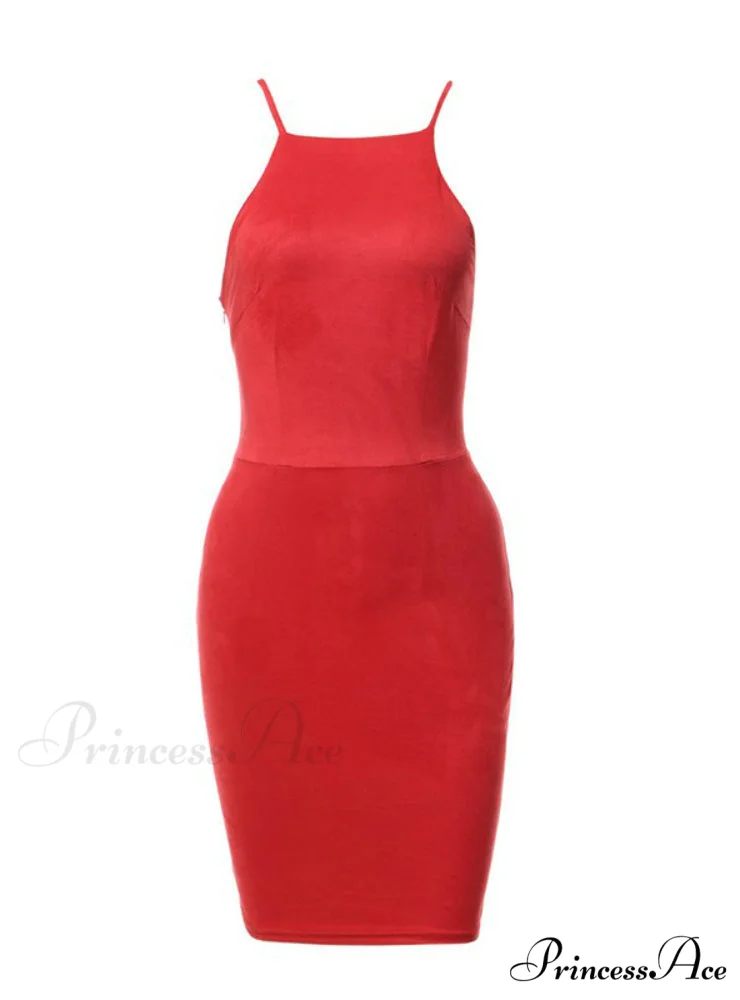 Slim Bodycon Club Wear Dress - Sleeveless - Image 6