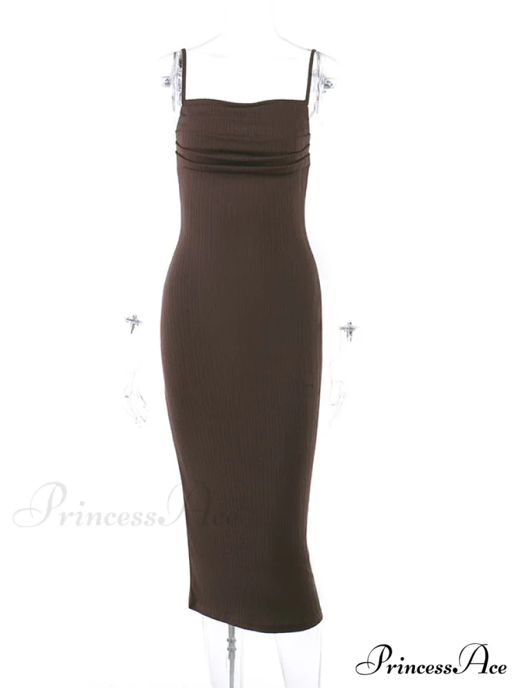 Black Backless Bodycon Dress - Image 3