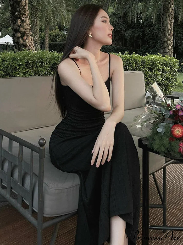 Lilac Midi Cami Dress with Backless Design - Image 3