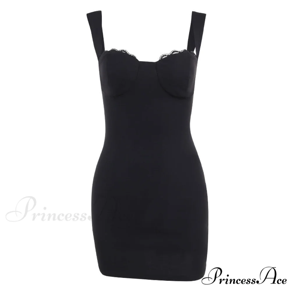 Off Shoulder Velvet Bodycon Dress - Black - Image 3