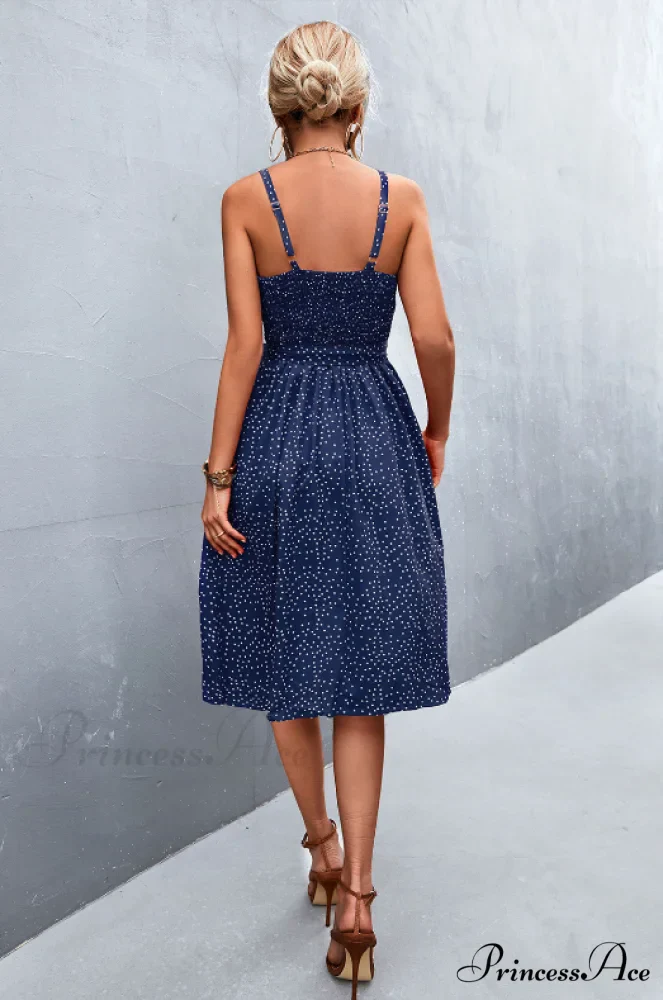 Polka-dot sling dress - Image 11