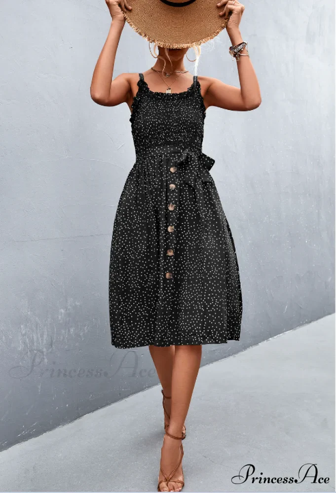 Polka-dot sling dress - Image 13