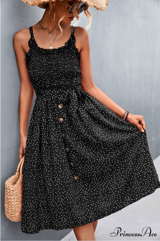 Polka-dot sling dress - Image 14