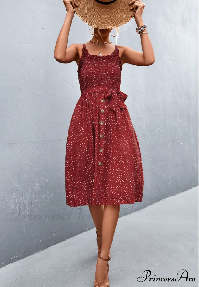 Polka-dot sling dress - Image 20