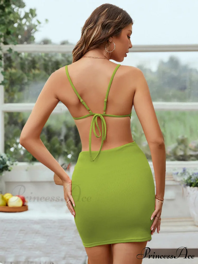 OPENWORK STRAPS DRESS - Image 9