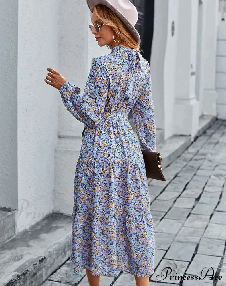 Bohemian Casual Dress with Print - Image 2
