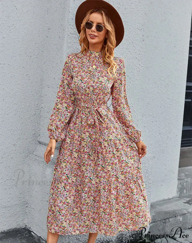 Bohemian Casual Dress with Print - Image 6