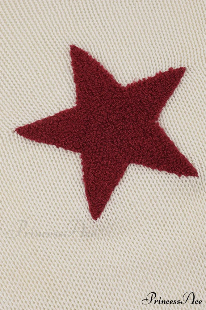 Pentagram Jacquard Crimping Jumper - Image 6