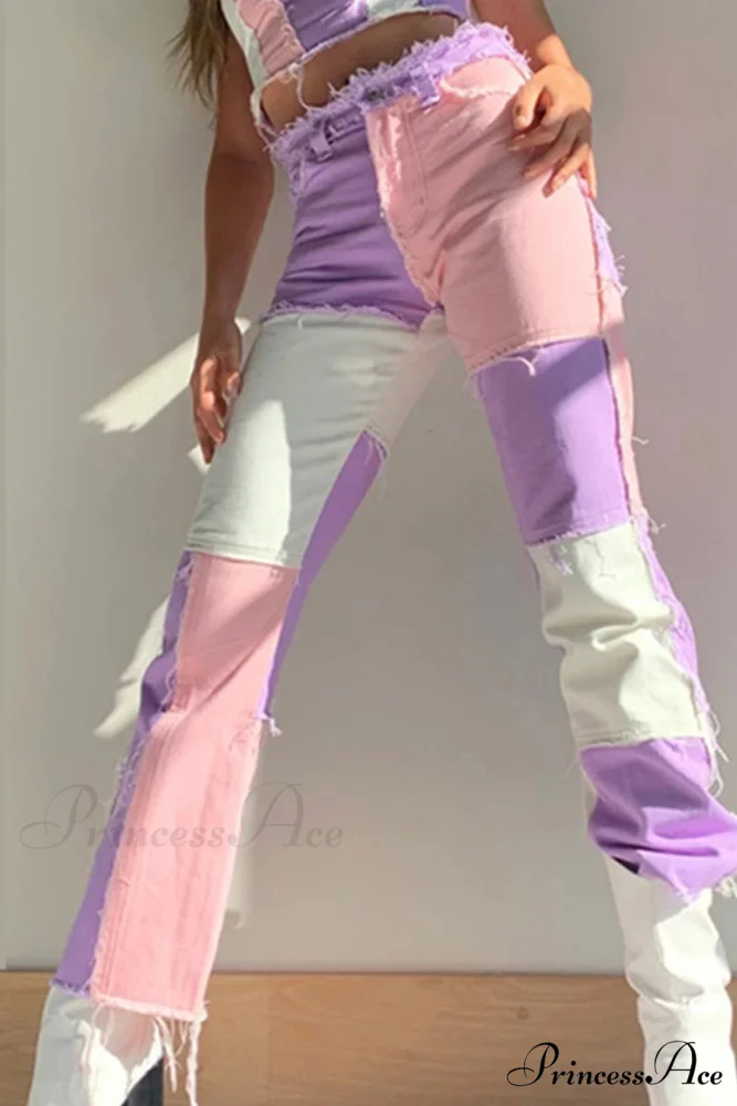 Straight-leg Jeans with Panels - Image 6