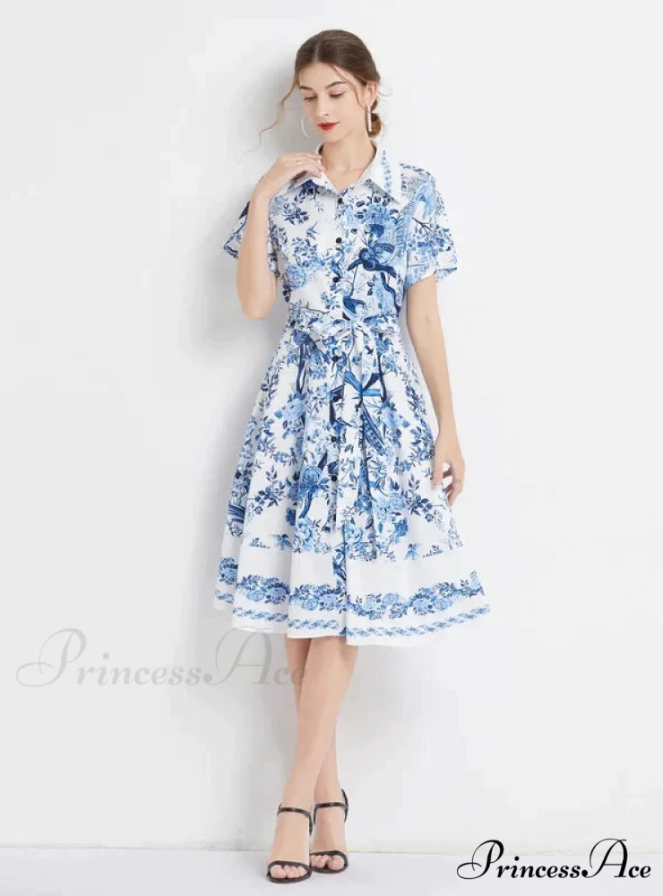 Slim-Fit Short-Sleeved Dress - Image 2