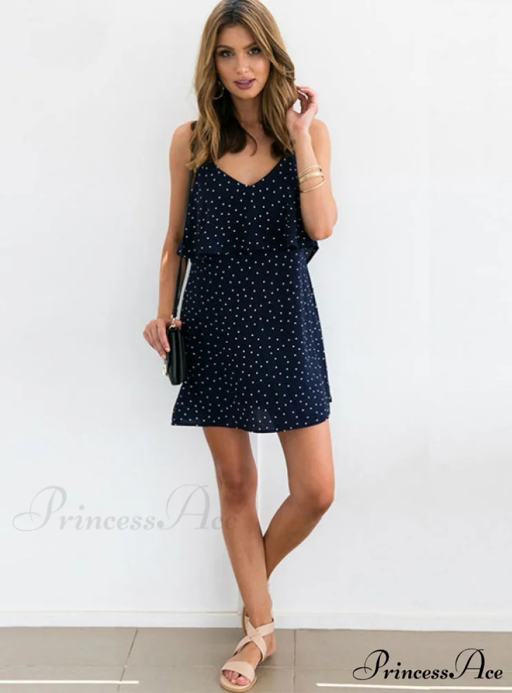 Chiffon Beach Dress - Boho Party Sexy Dress with Straps - Image 4