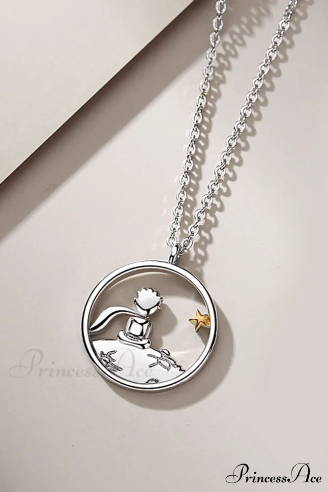 Little Prince & Fox Couple Necklace - Image 2
