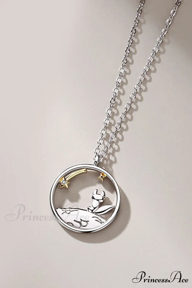 Little Prince & Fox Couple Necklace - Image 3