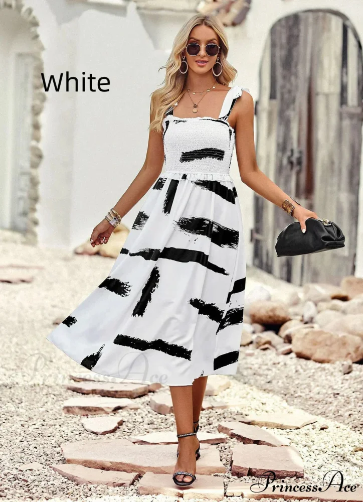 Summer Printed Maxi Sling Dress - Image 6