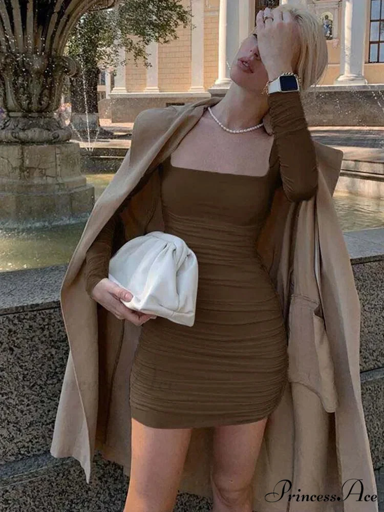 Party Elegant Streetwear Club White Mini Dress - Image 9