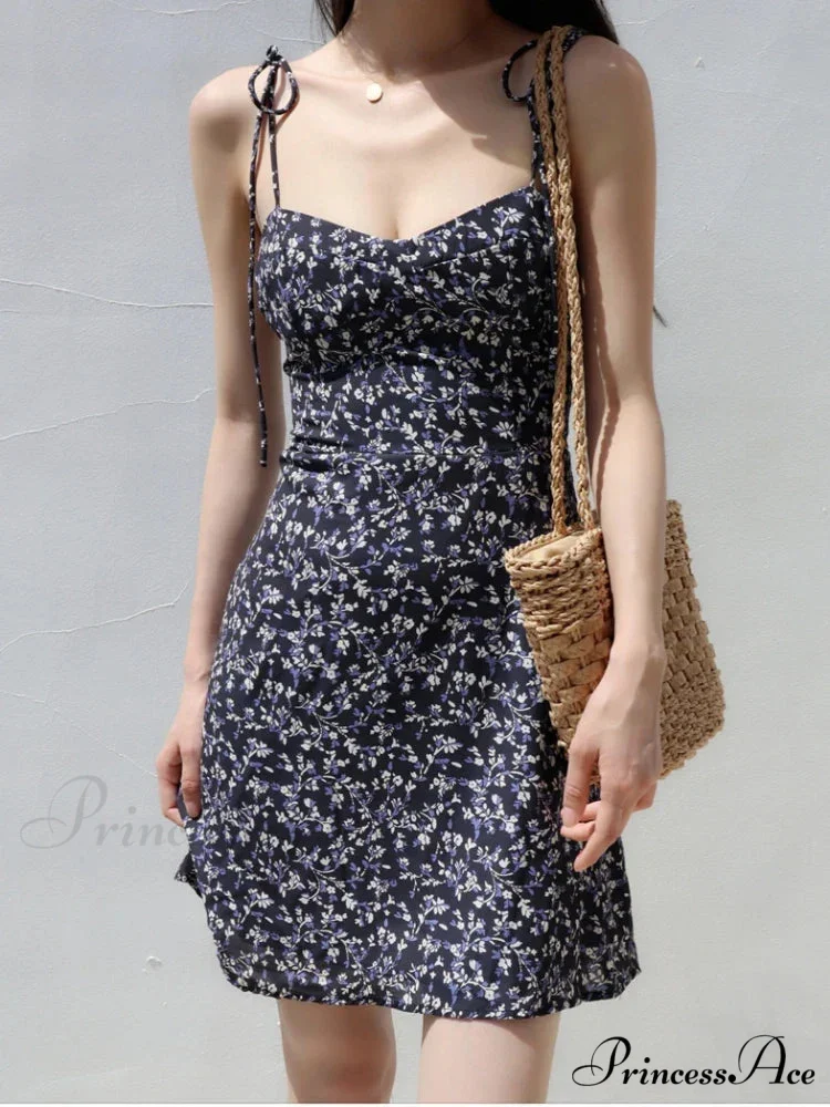 Black Short Sleeve Mini Dress - Image 2