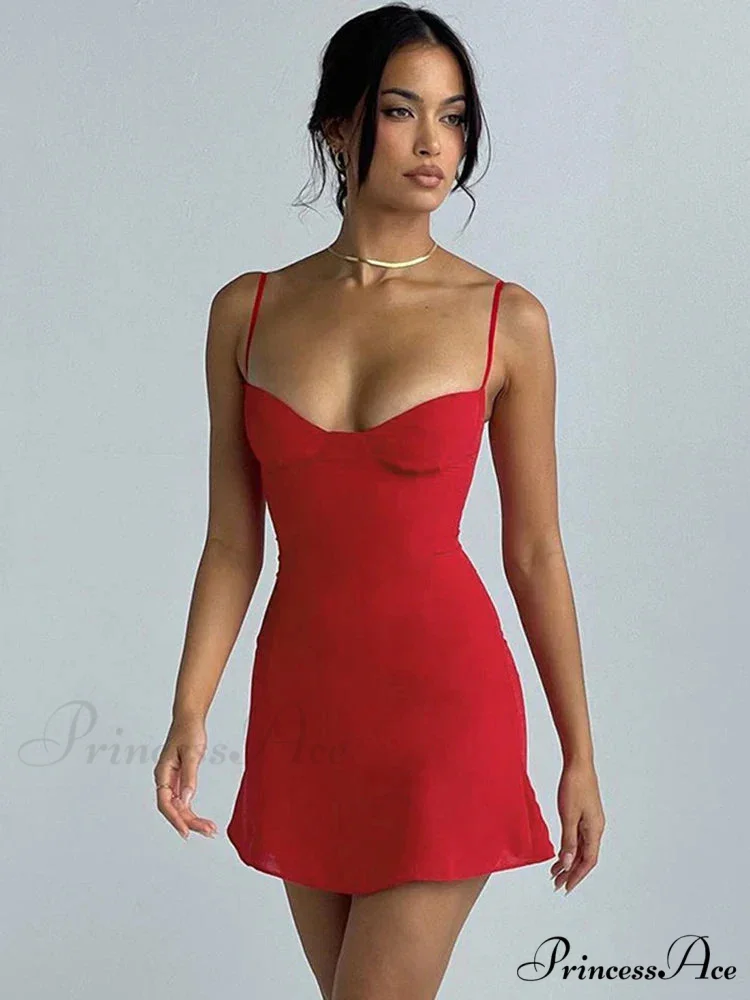 Straps Backless Night Club Mini Dress - Image 3