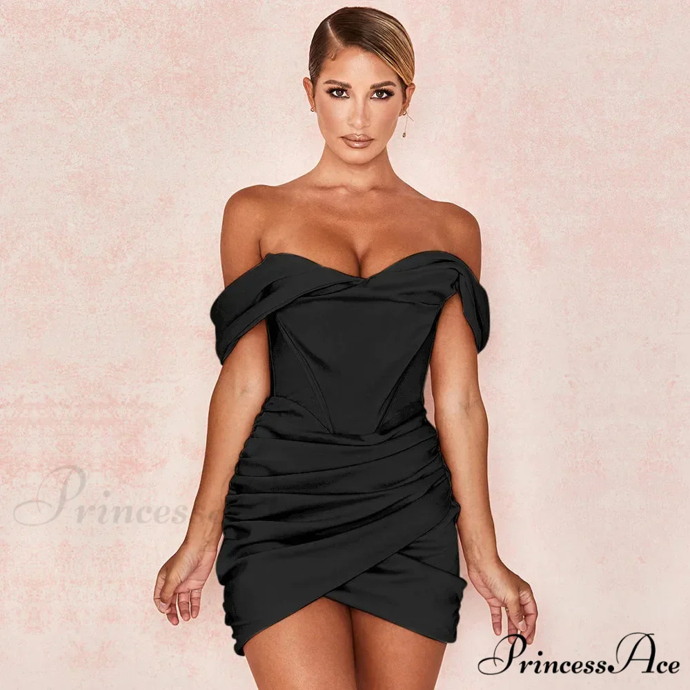 Ruched Corset Women's Mini Dress - Image 6
