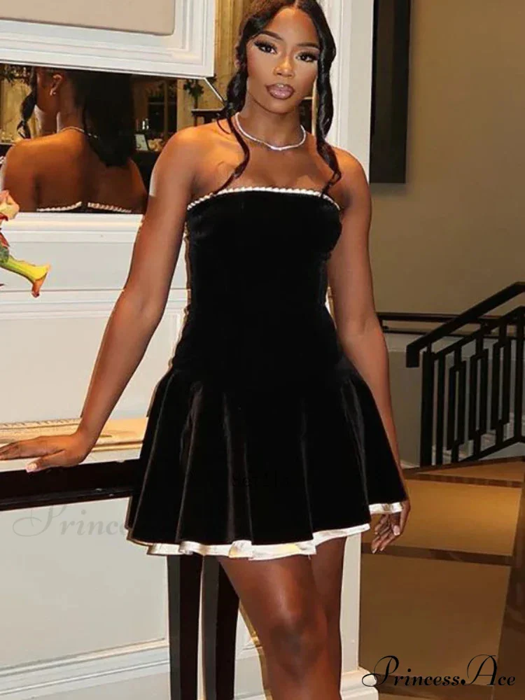 Ruffle Bodycon Off Shoulder Slim Party Mini Dress - Image 6