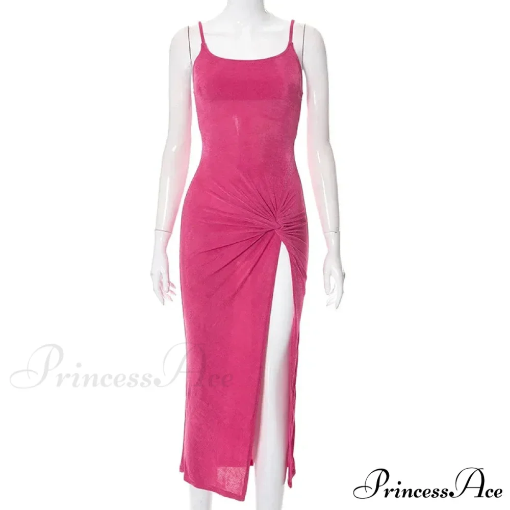 Spaghetti Strap Backless Club Beach Mini Dress - Image 5