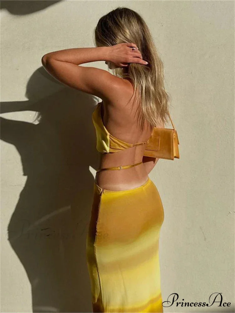 Halter Neck Sleeveless Crop Top Waist Bodycon Sexy Beach Mini Dress - Image 5