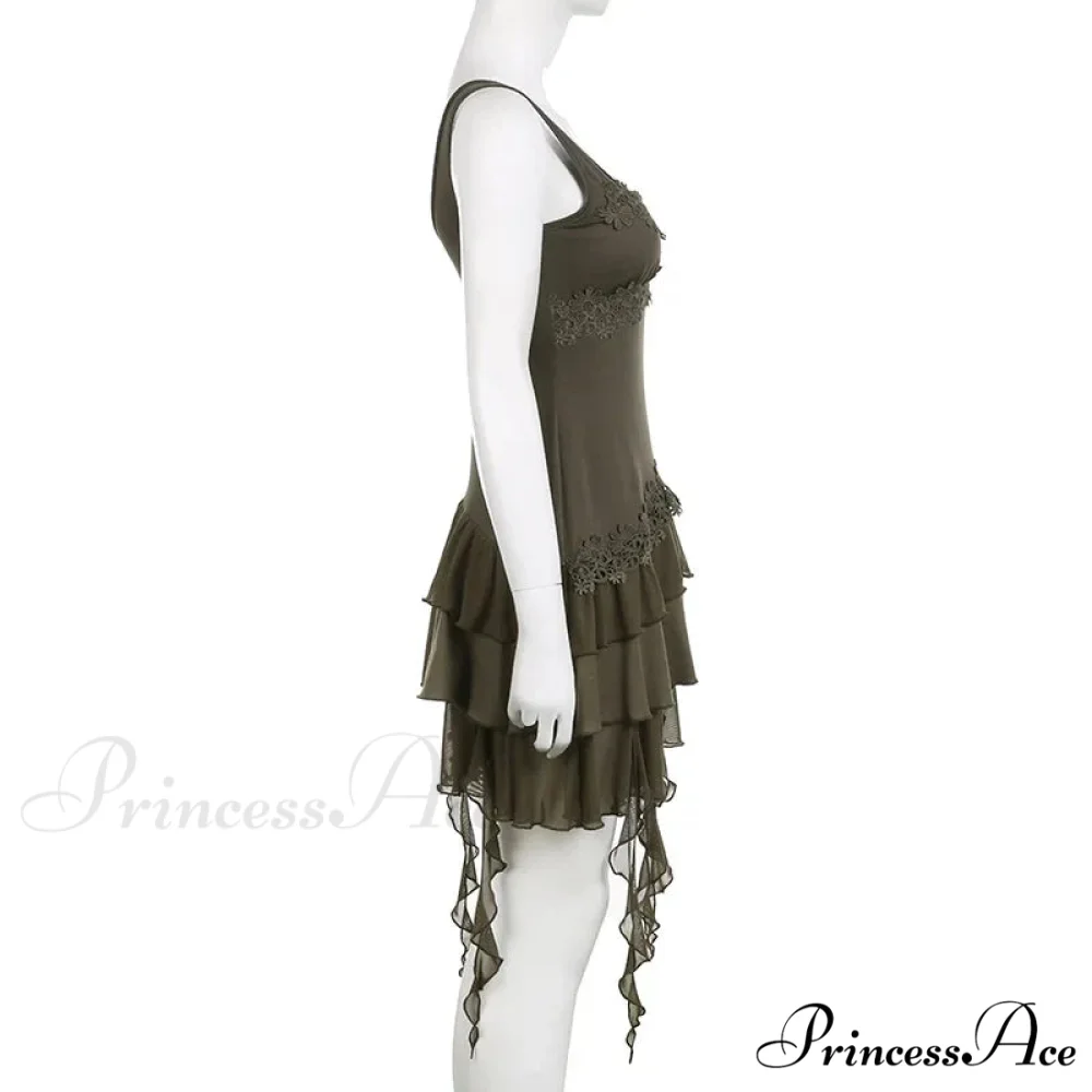 Women's Fashion Vacation Party Mini Dress - Image 5