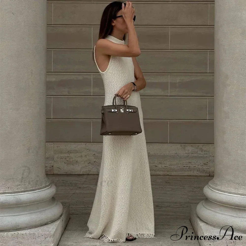 Ruffles Backless Maxi Dress - Image 2