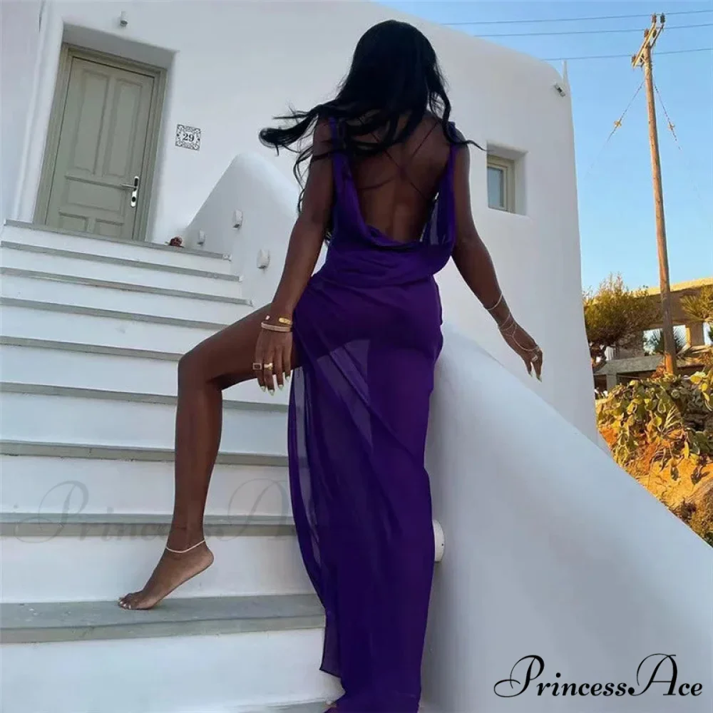 Holiday Beachwear Maxi Dress - Image 6