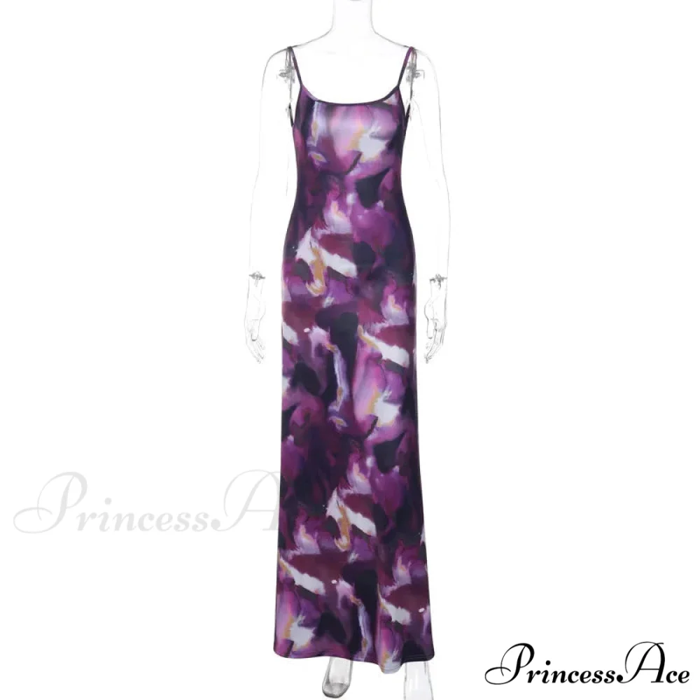 Fashion Backless Party Maxi Dress - Image 5