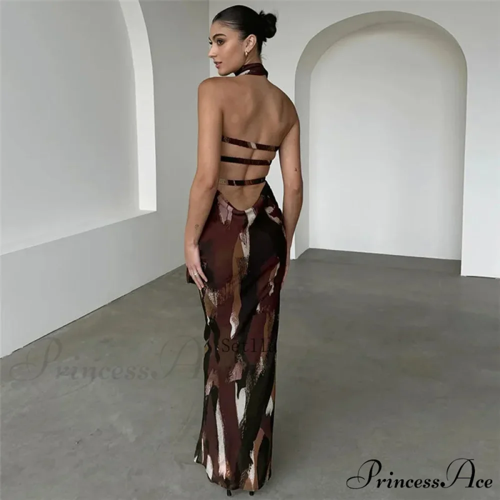 Fashion Print Maxi Dress - Image 2