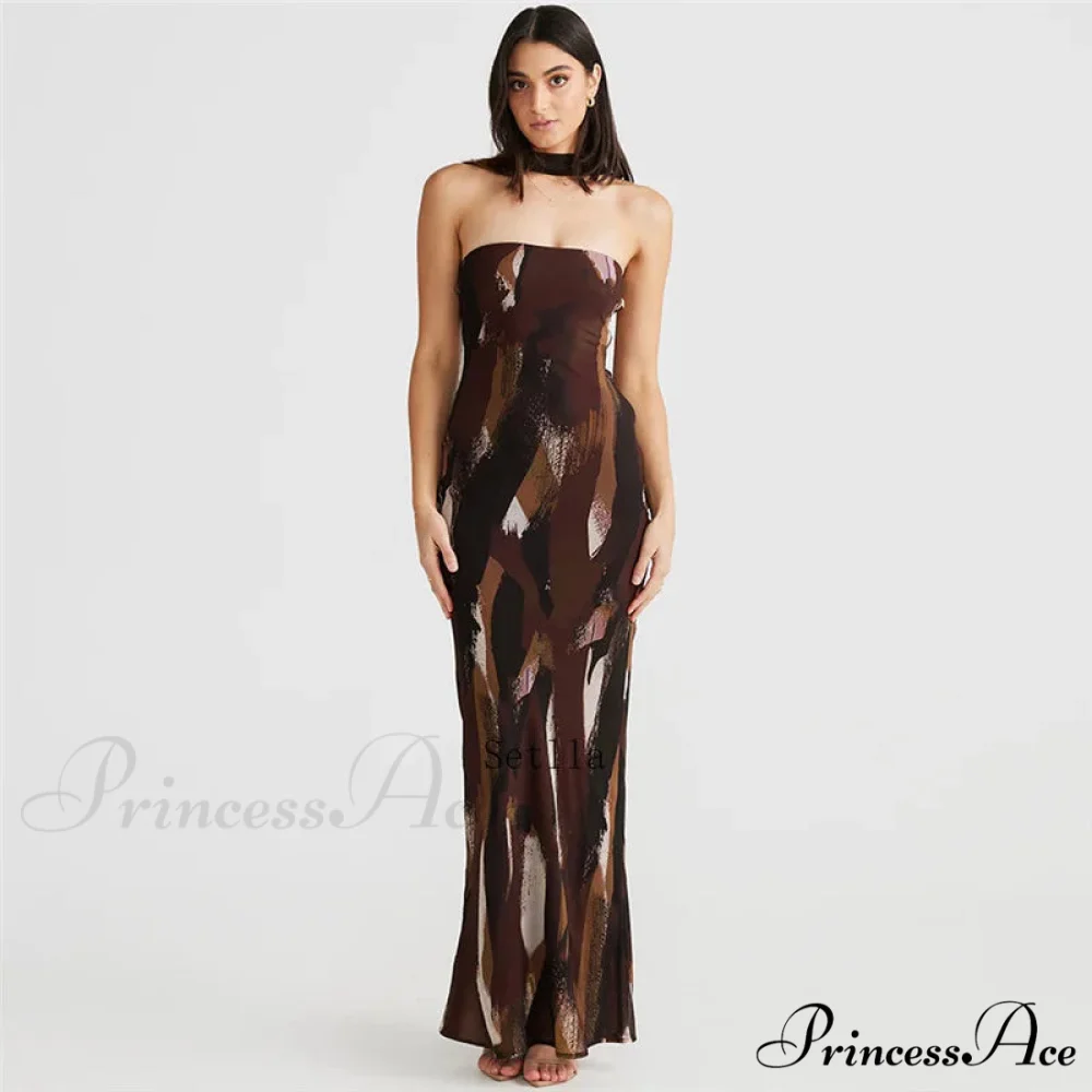 Fashion Print Maxi Dress - Image 3