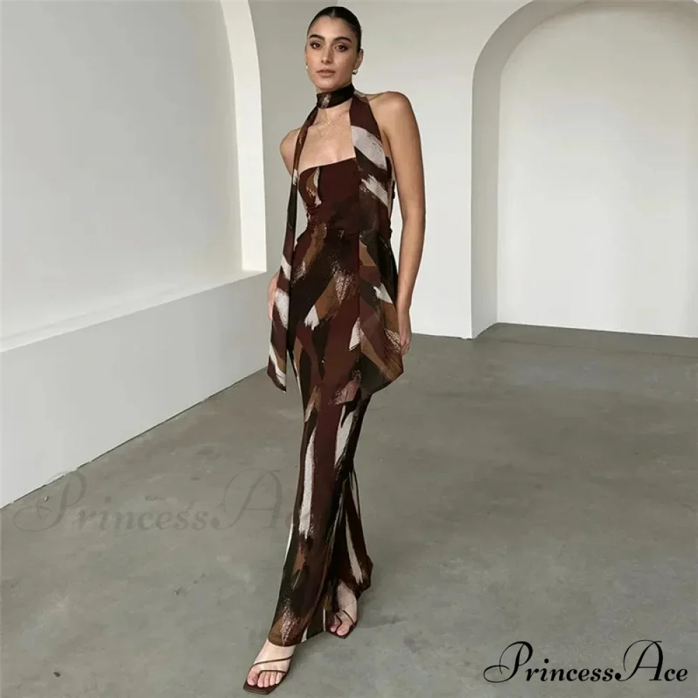 Fashion Print Maxi Dress - Image 7