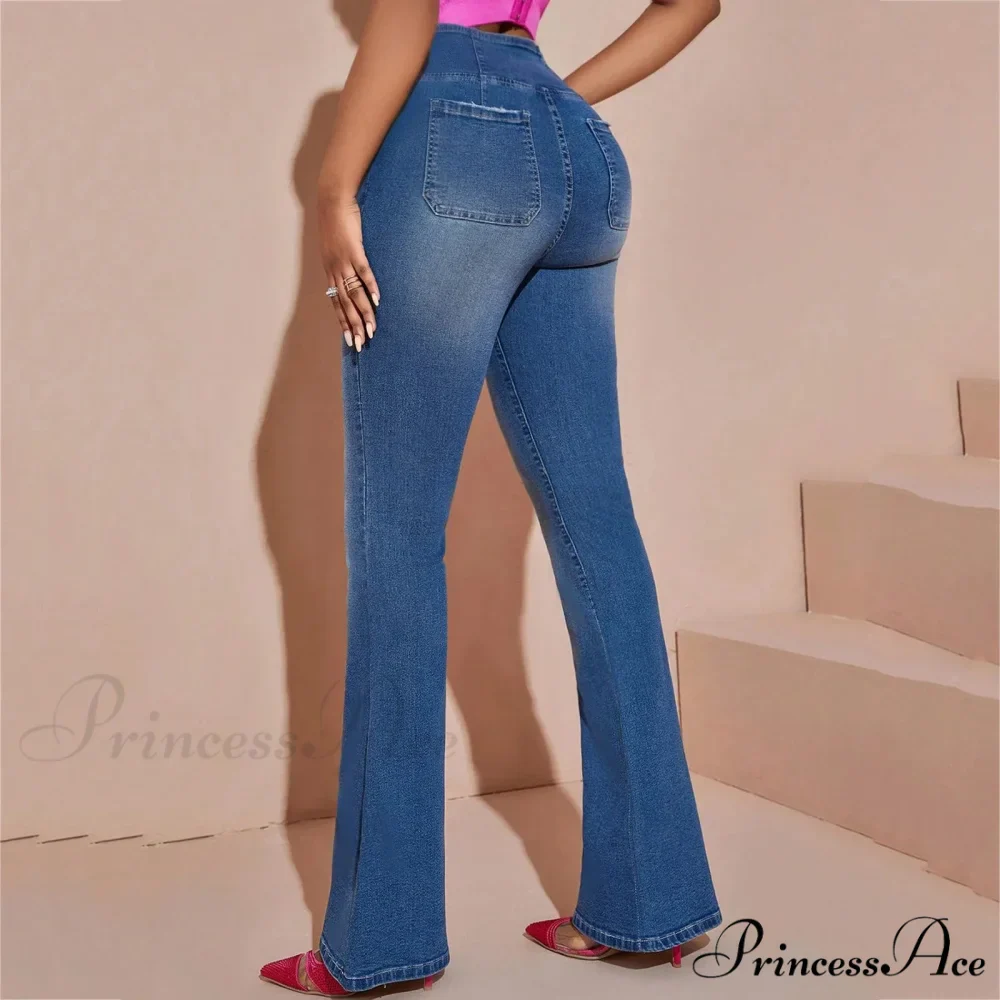 Ripped Distressed Y2K Streetwear Jeans - Image 2