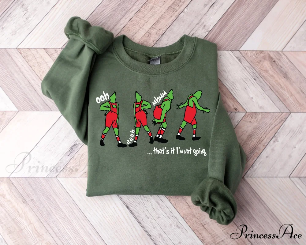That's It I'm Not Going Sweatshirt Christmas Sweatshirt Christmas Movie Shirt Funny Sweatshirt - Image 4