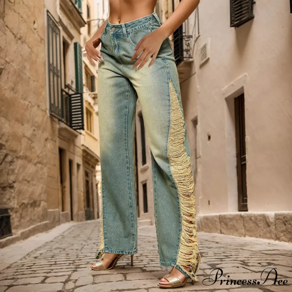 2024 High Waist Stretchy Denim Jeans - Image 4