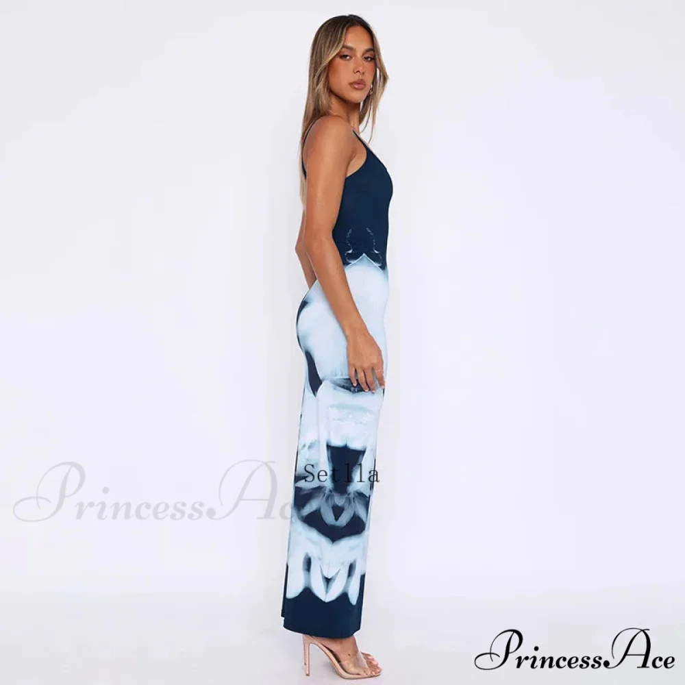 Fashion Sleeveless Slip Long Maxi Dress - Image 4