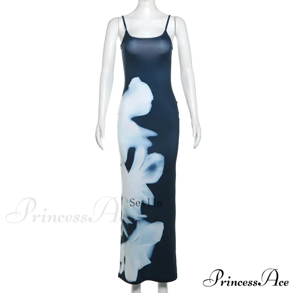 Fashion Sleeveless Slip Long Maxi Dress - Image 5