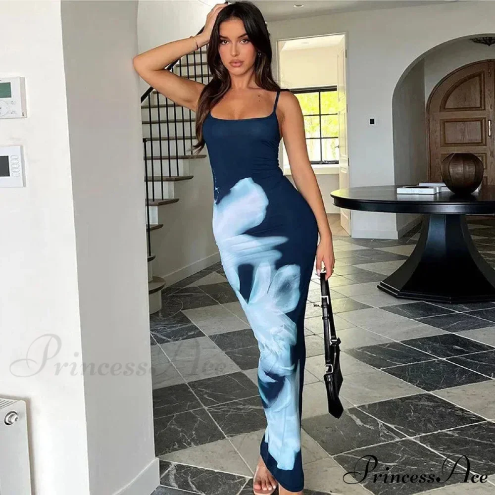 Fashion Sleeveless Slip Long Maxi Dress - Image 6