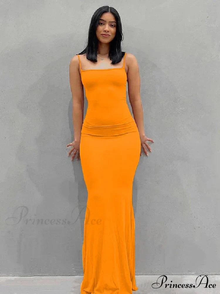 Strap Backless Long Casual Maxi Dress - Image 14