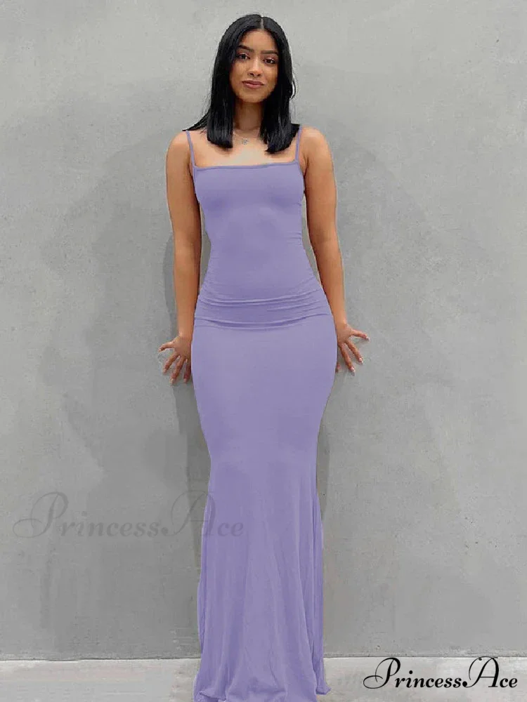Strap Backless Long Casual Maxi Dress - Image 19