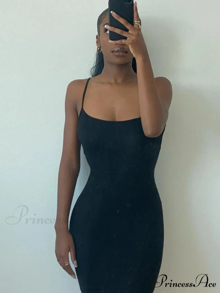 Strap Backless Long Casual Maxi Dress - Image 5
