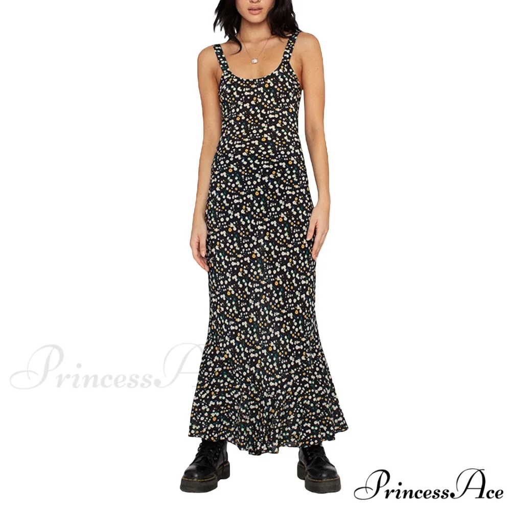 Strip Sleeve Bodycon Maxi Dress - Image 3